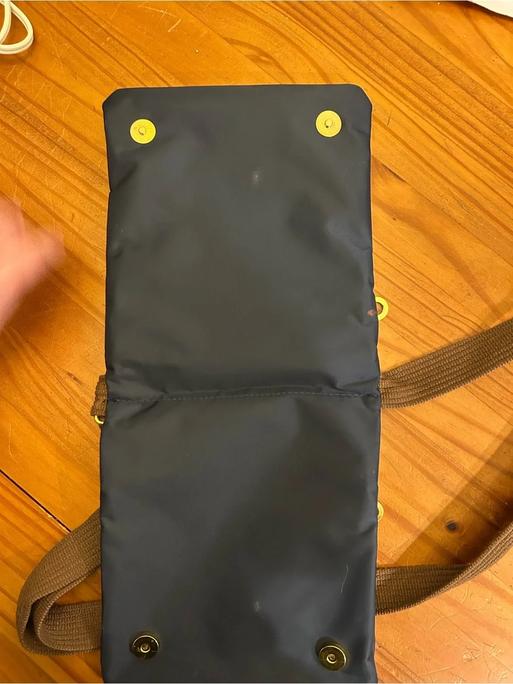 Navy Crossbody Travel Bag - Compact Everyday Bag